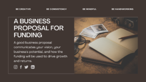 Write A Business Proposal For Funding