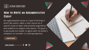 How to Write an Argumentative Essay?