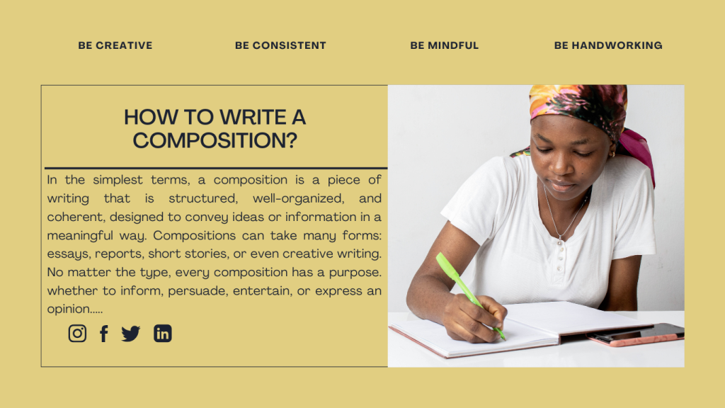 How to Write a Composition